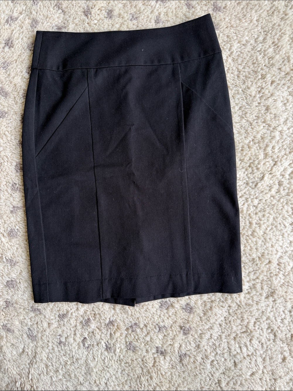 Banana Republic Black Tailored Pencil Skirt size 0